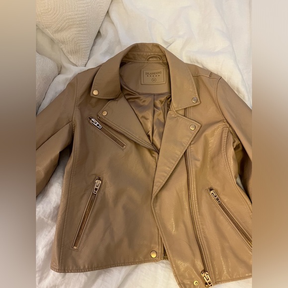 BLANKNYC Faux Leather Moto Jacket - size Medium - Picture 6 of 7